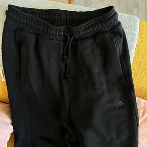 High waisted wide leg sweatpants- Women’s Adidas